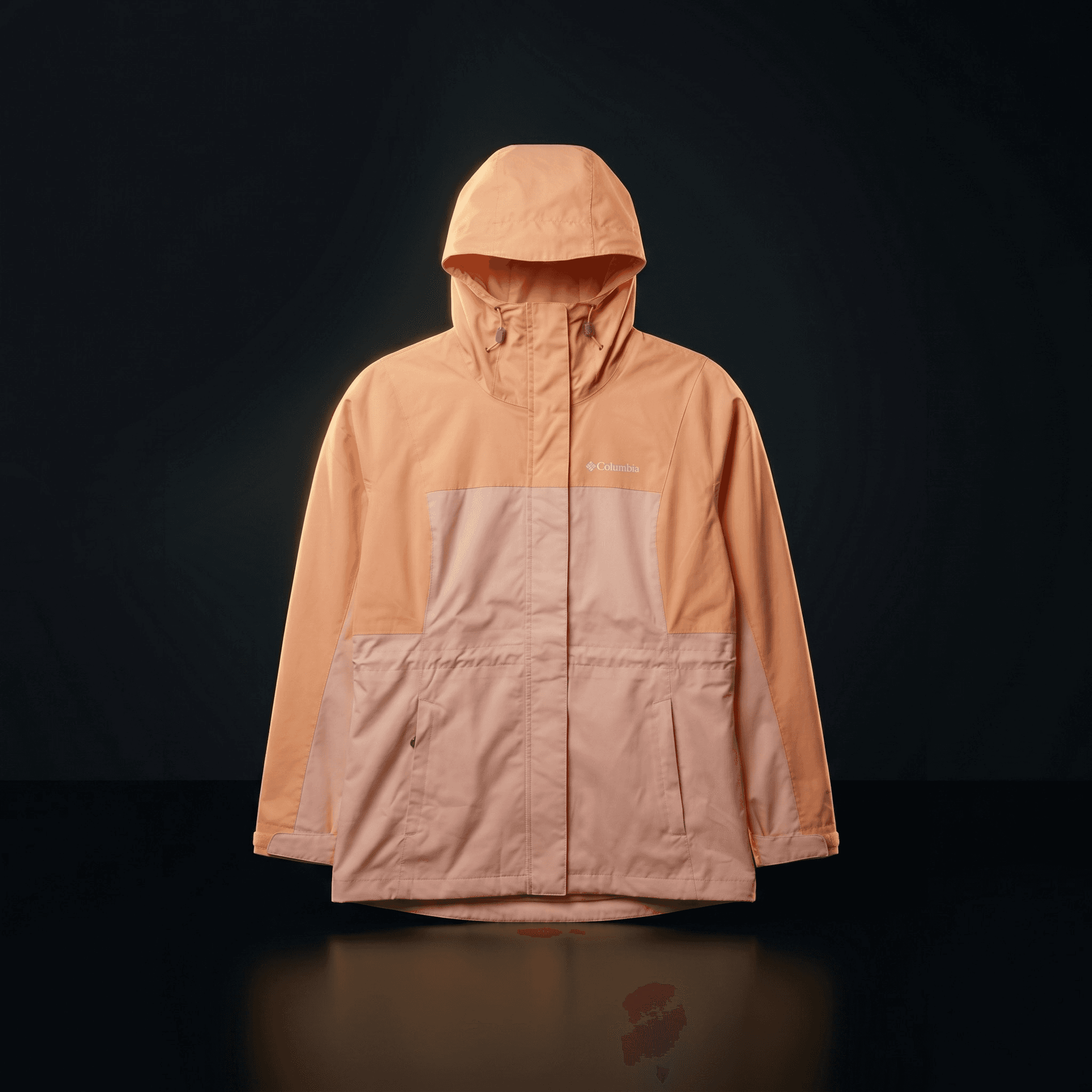 Jaqueta Columbia Hikebound Long Feminina Pêssego