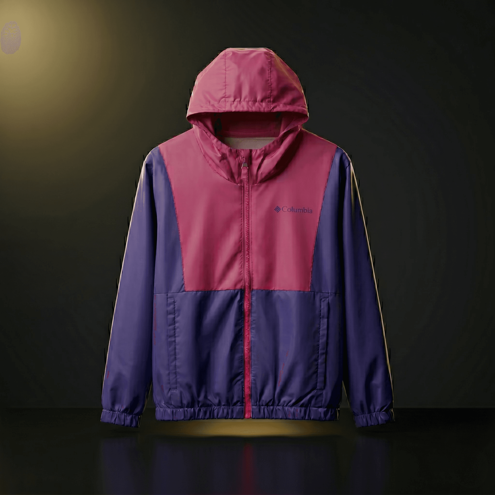 Jaqueta Columbia Flashback Windbreaker Infantil Roxa