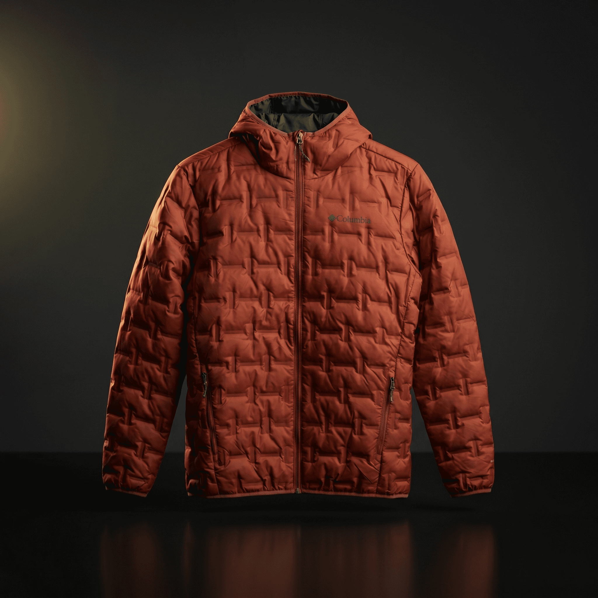 Jaqueta Columbia Delta Ridge Down Masculina Rust