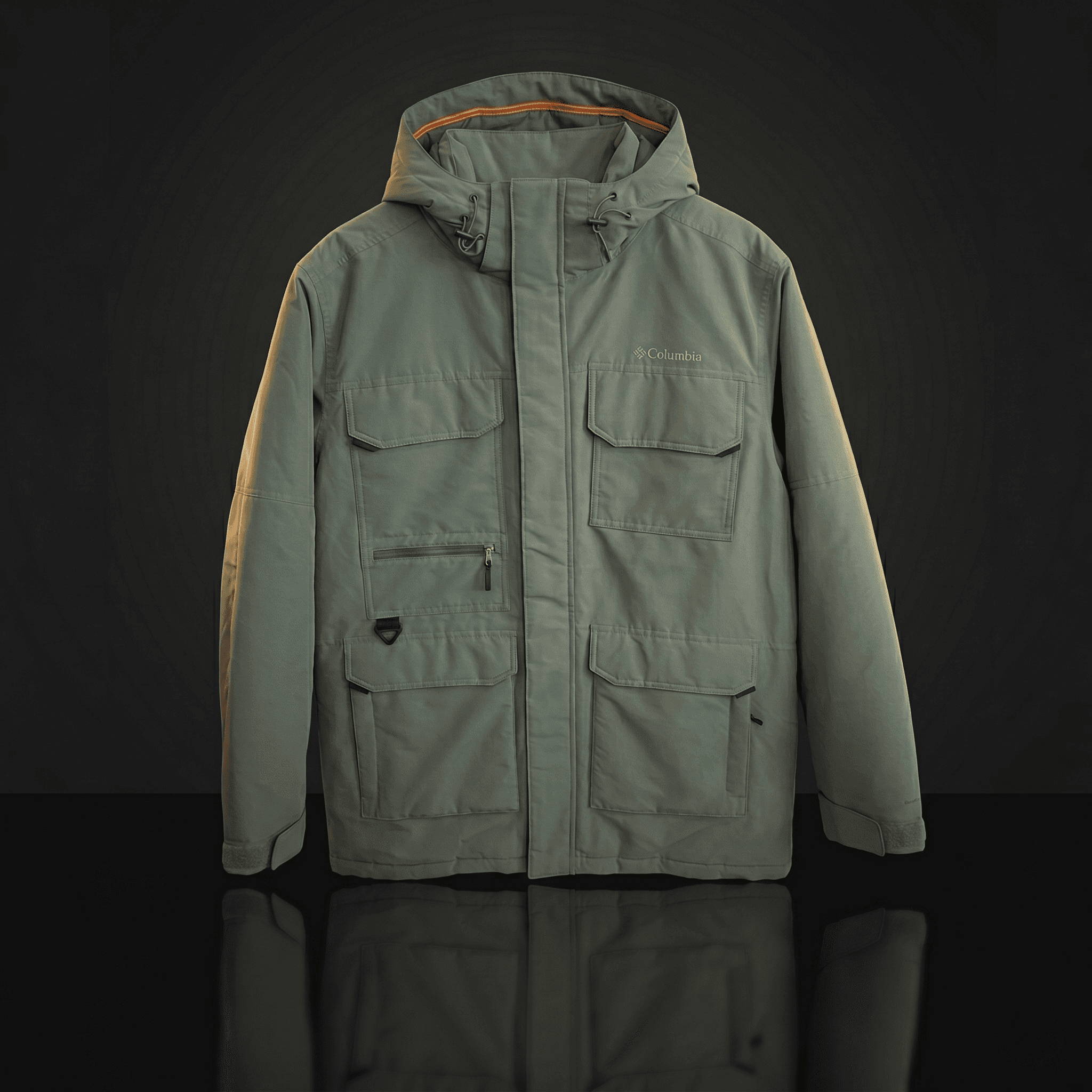 Parka Columbia Landroamer Masculina Bege