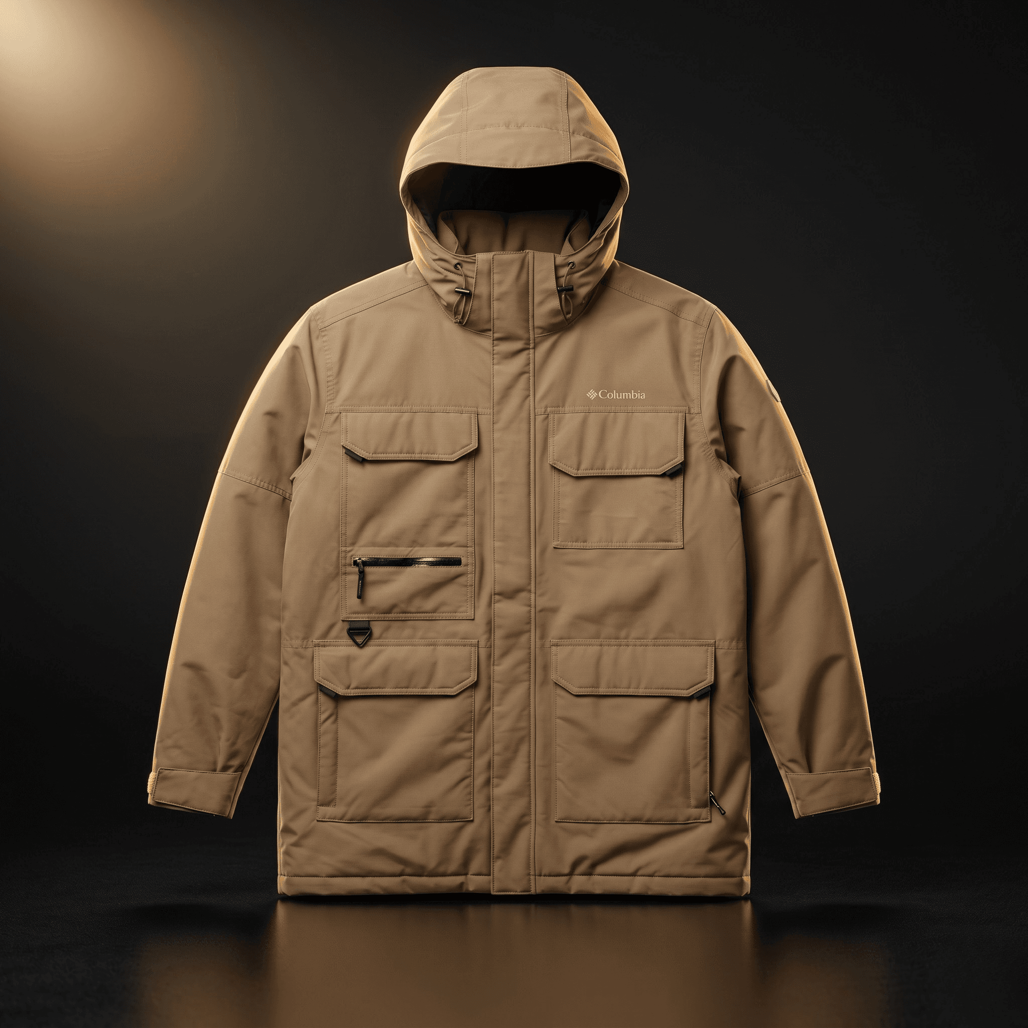 Parka Columbia Landroamer Masculina Verde Militar