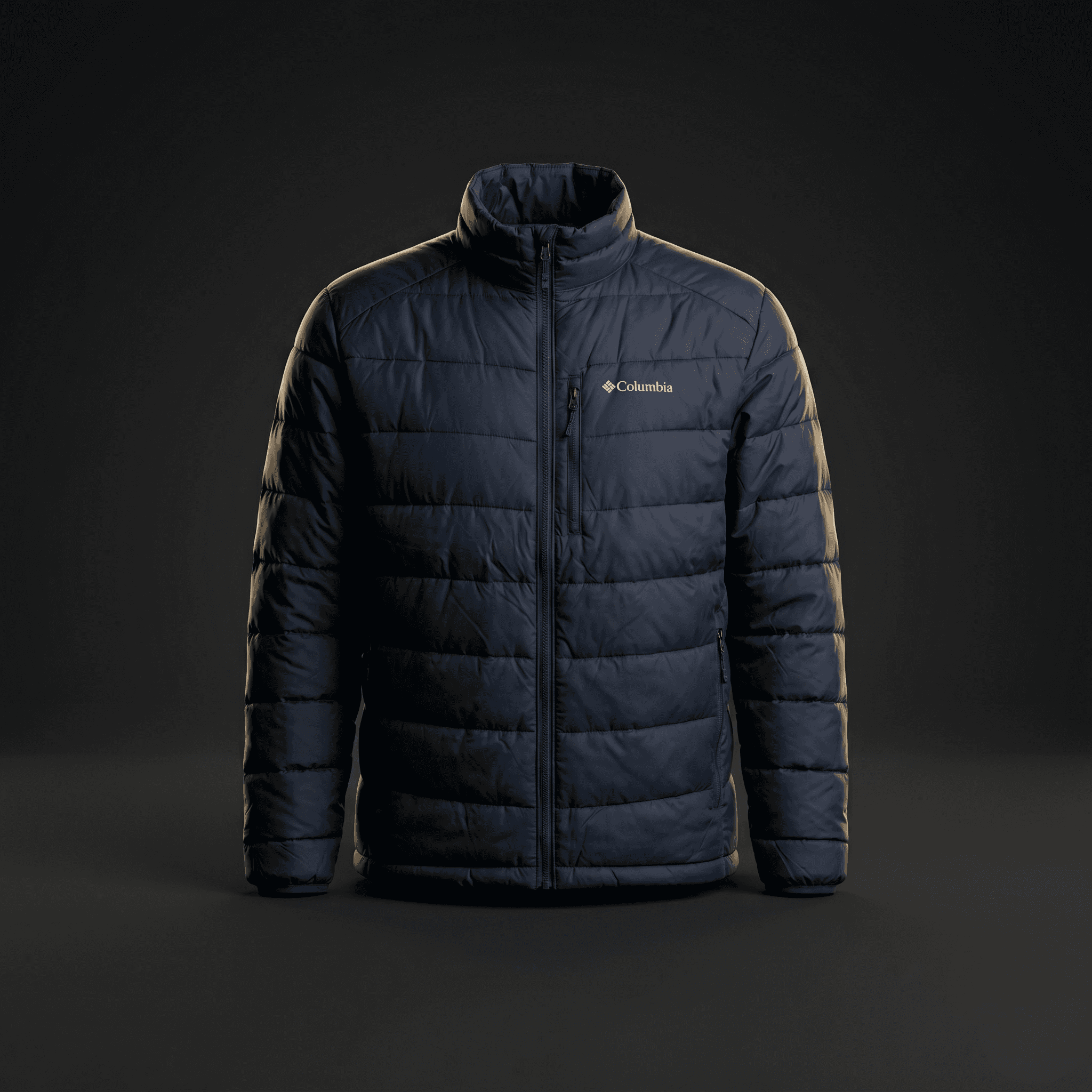 Jaqueta Columbia Powder Lite Masculina Marinho