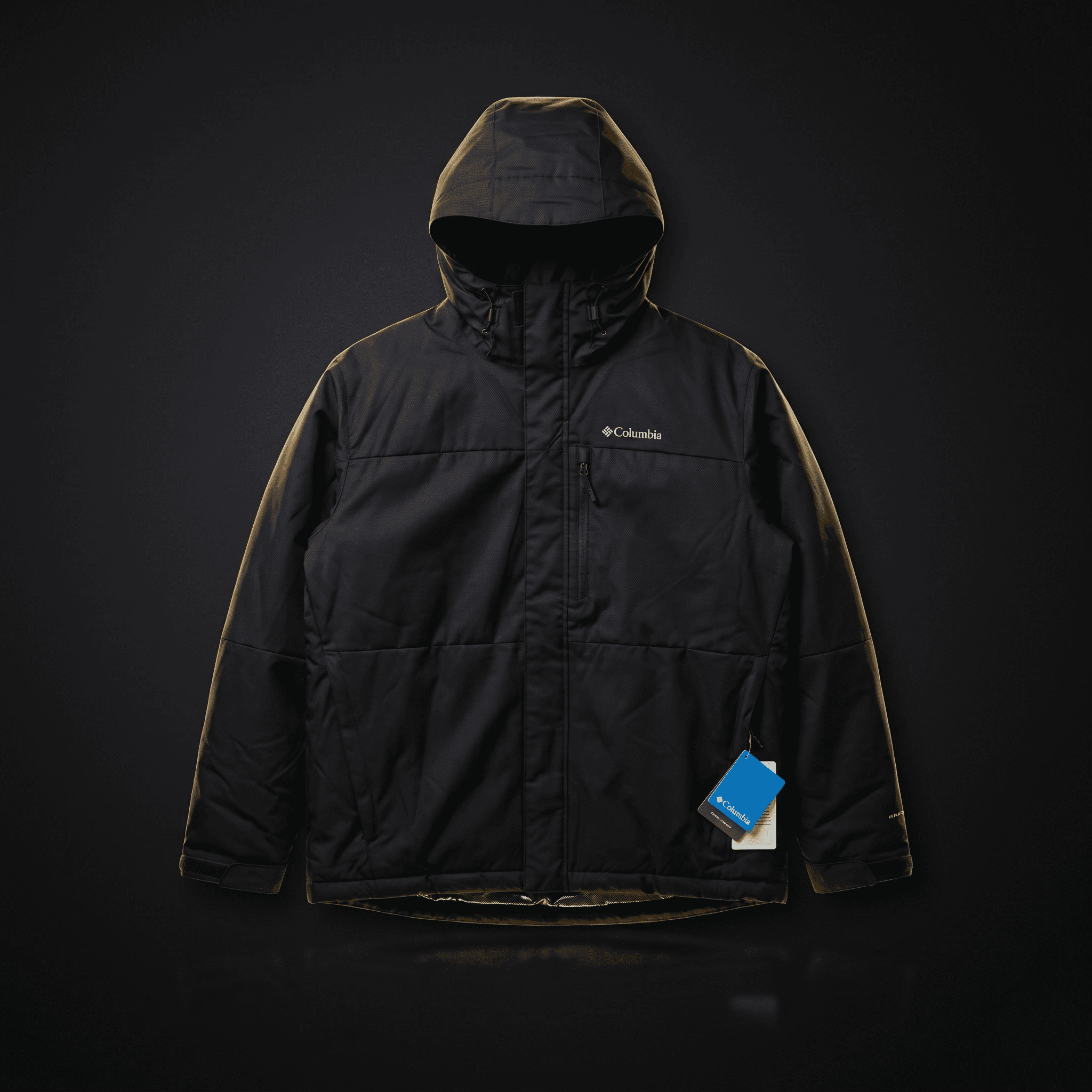 Jaqueta Columbia Tipton Peak Insulated Masculina Preta