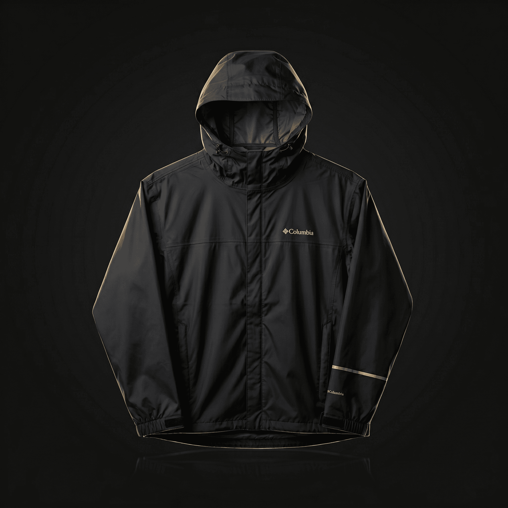 Jaqueta Columbia Watertight II Rain Masculina Preta