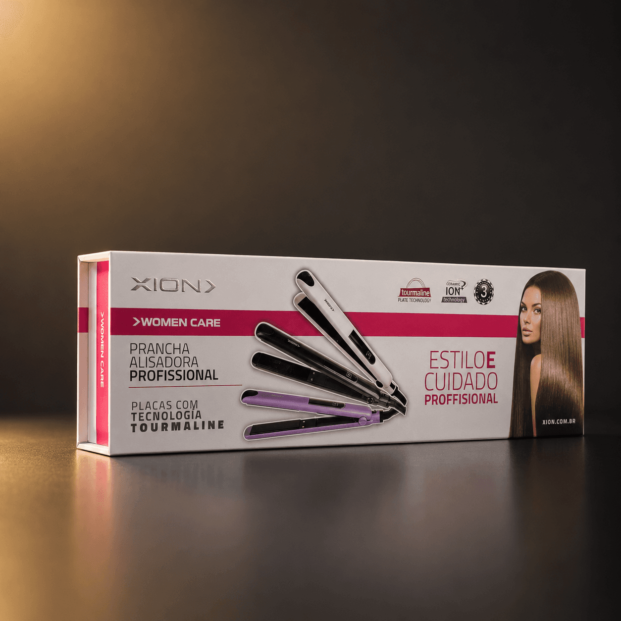 Prancha Alisadora Profissional Women Care Tourmaline