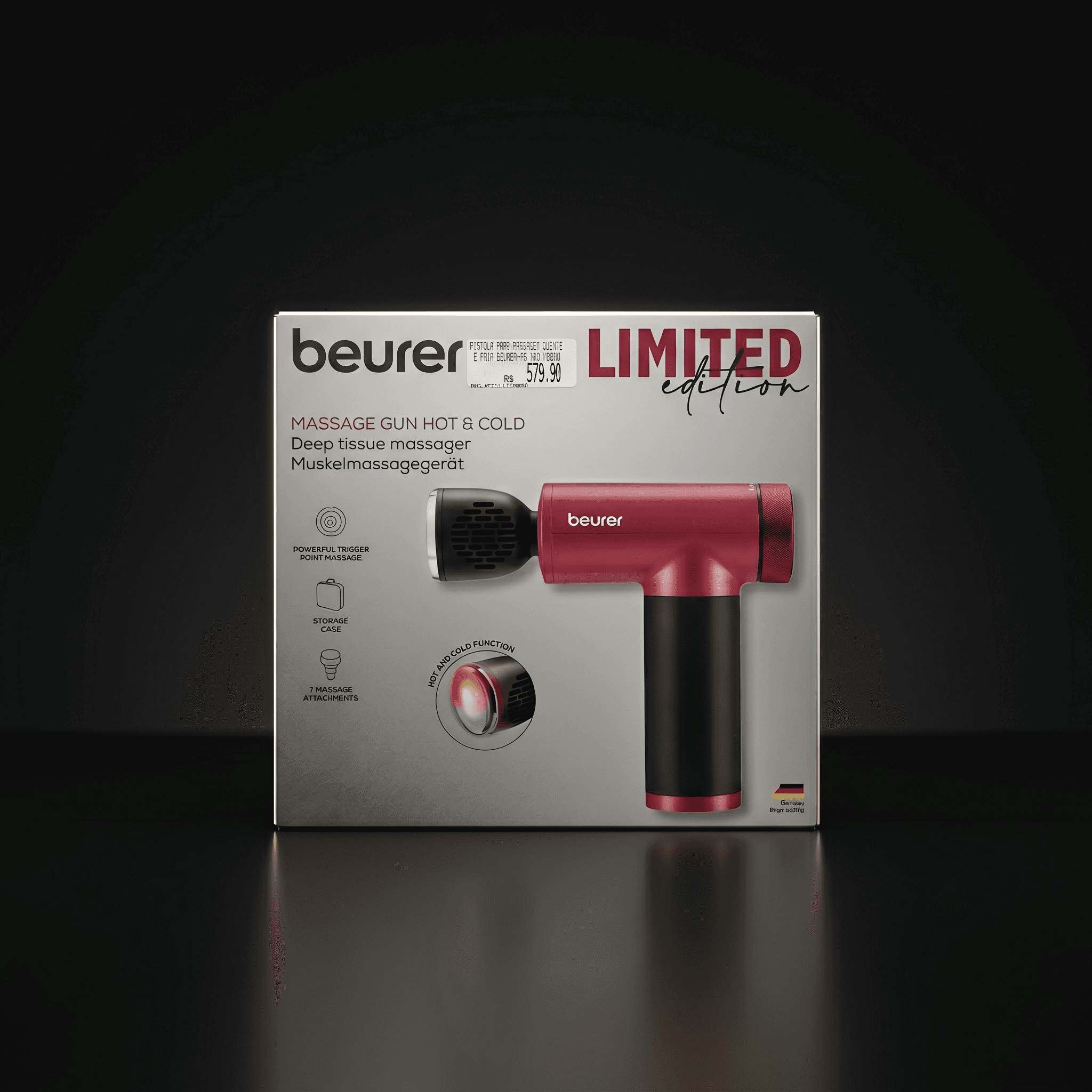 Pistola de massagem Beurer Hot & Cold Limited Edition