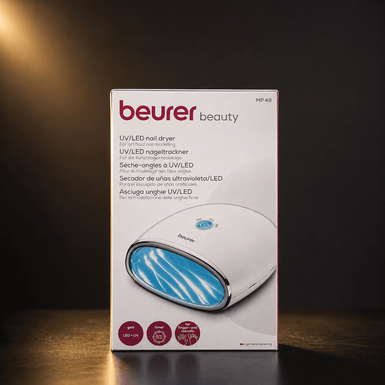 Cabine secadora de unhas Beurer Beauty UV/LED