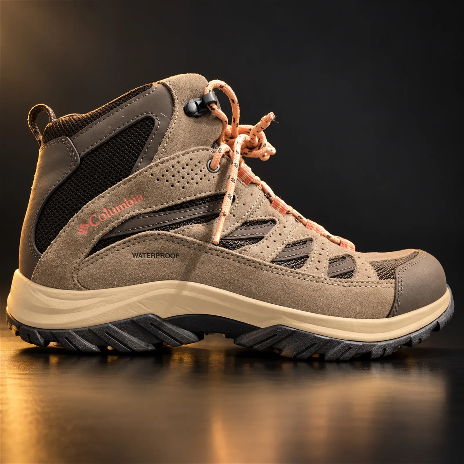 Bota Columbia Crestwood Mid Waterproof Feminina Cordovan/Mud 1765401 231