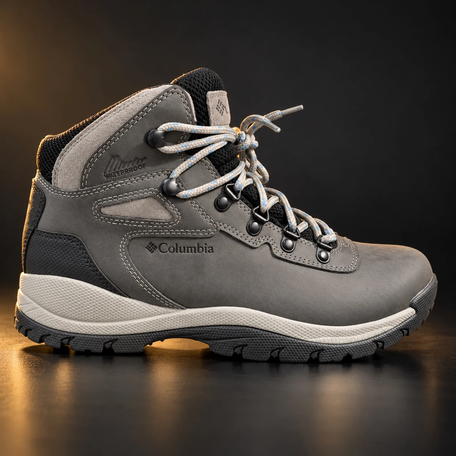 Bota Columbia Newton Ridge Plus Feminina Quarry/Cool Wave 1424692 052