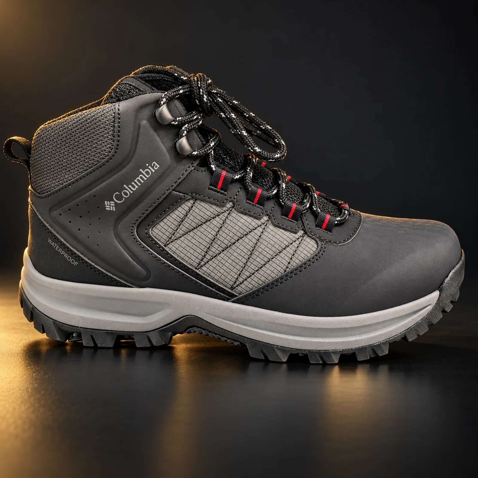 Bota Columbia Transverse Hike Waterproof Masculina Preta 2067401 010