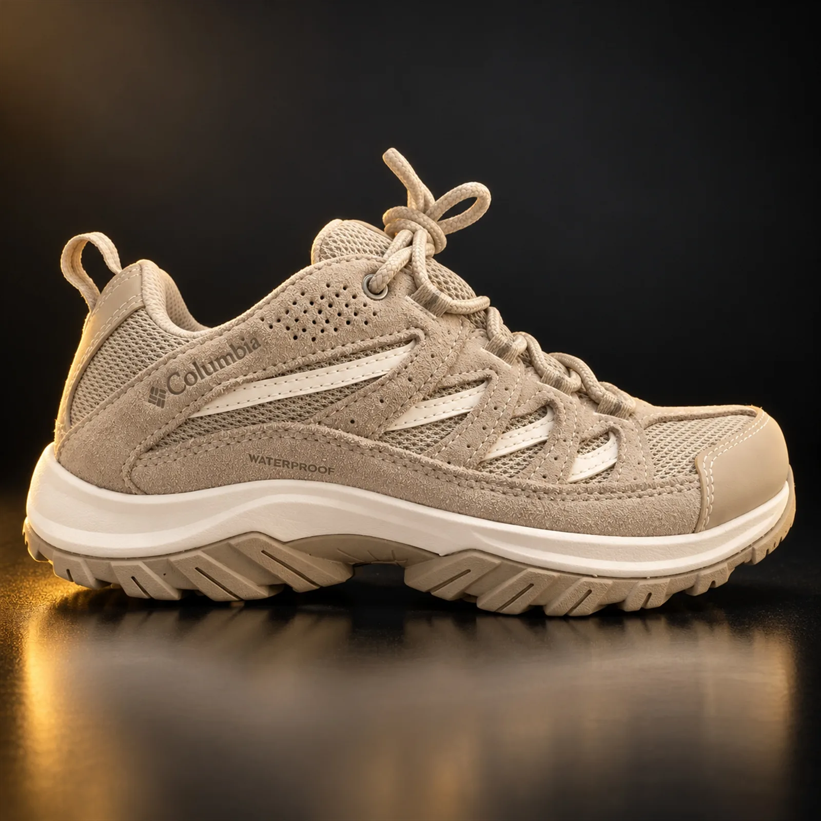 Tênis Columbia Crestwood Waterproof Feminino Ancient Fossil 2099881 271