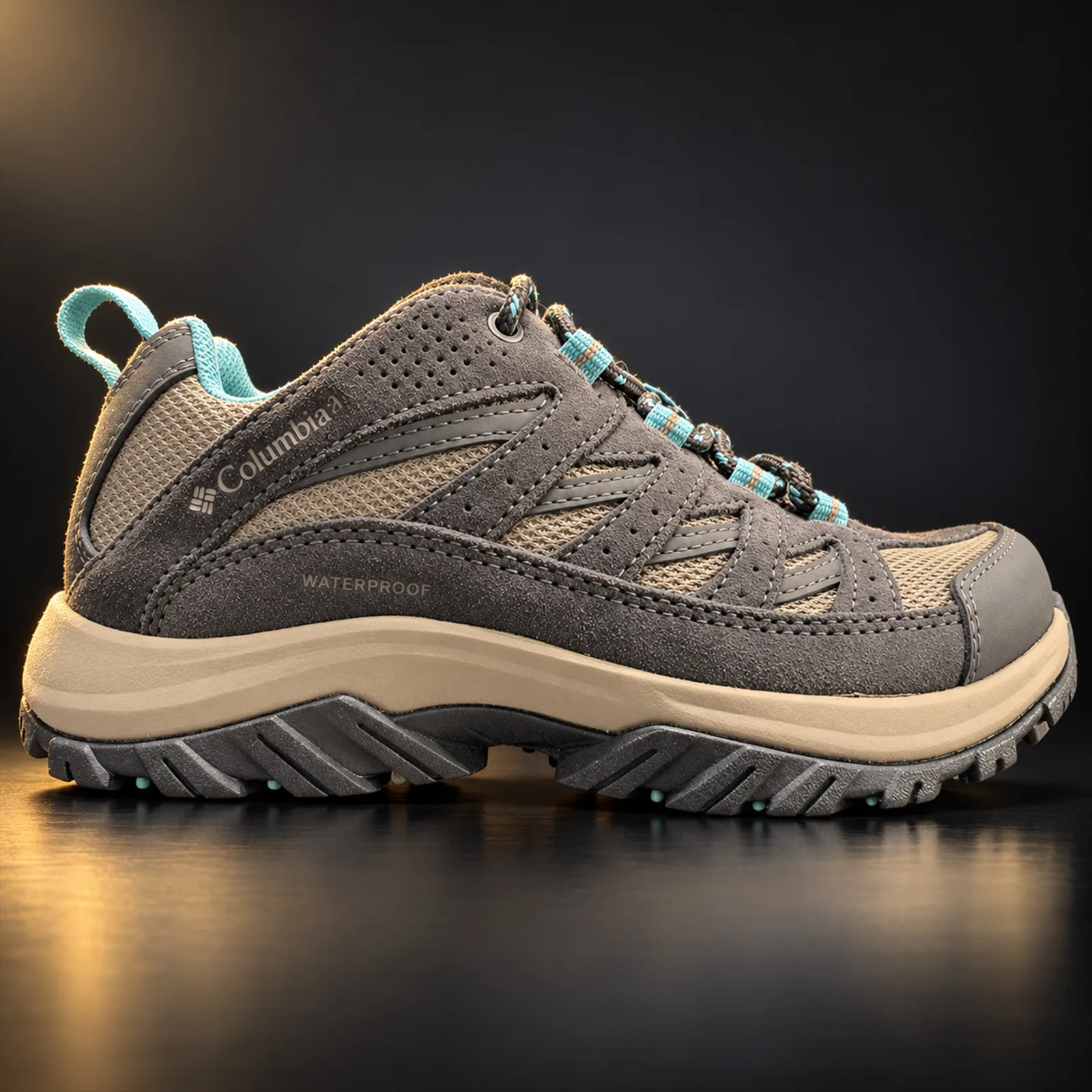 Tênis Columbia Crestwood Waterproof Feminino Kettle/Dark Grey 1765411 006