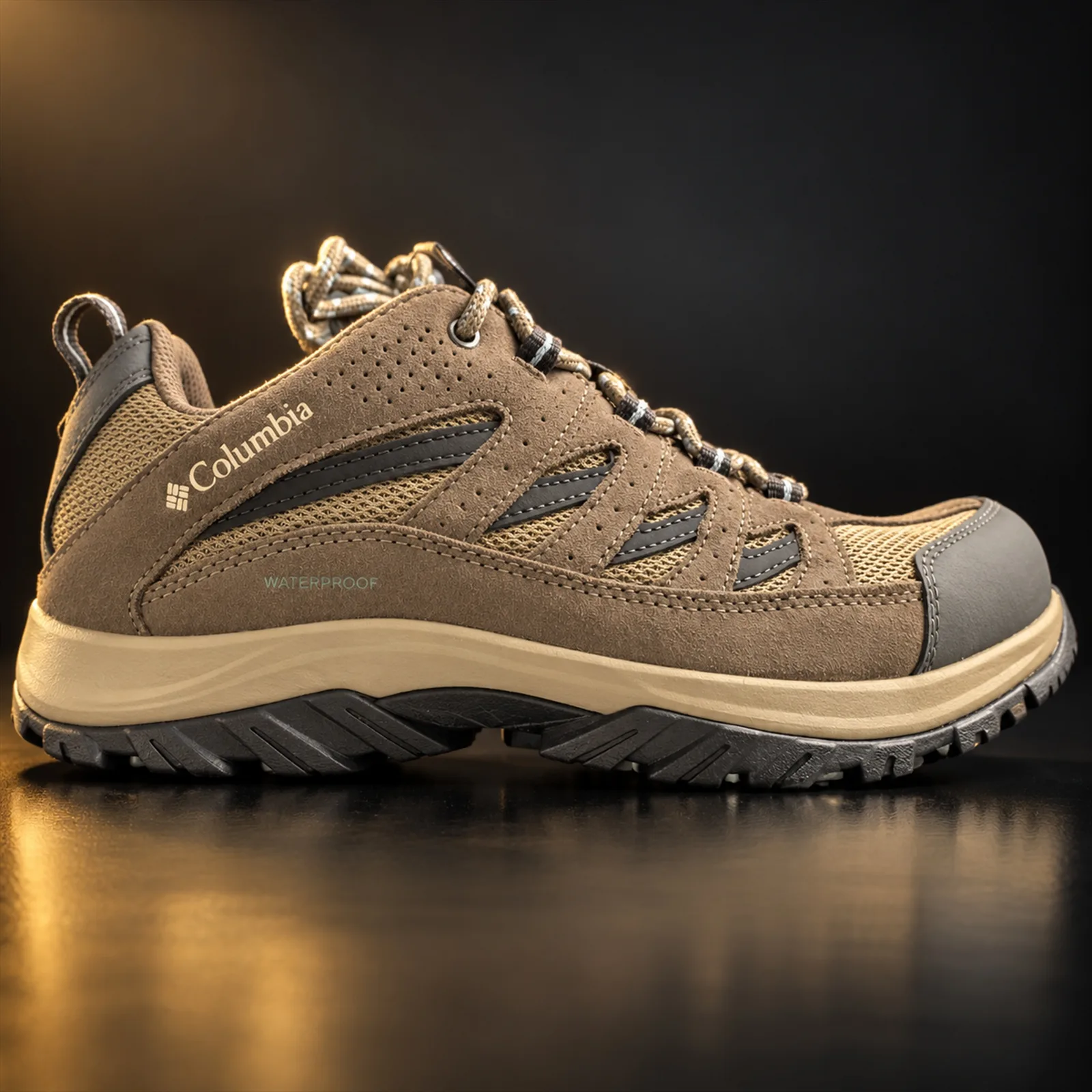 Tênis Columbia Crestwood Waterproof Feminino Pebble 1765411 227