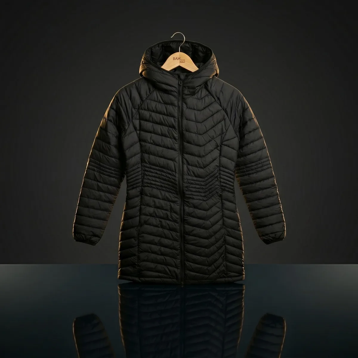 Jaqueta Columbia Powder Lite Mid Feminina Preta