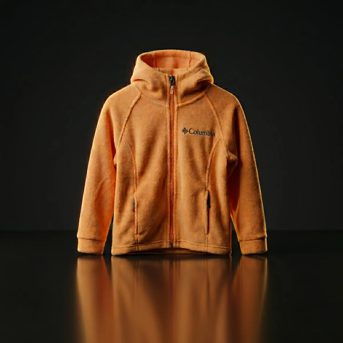 Jaqueta Columbia Benton II Hoodie Infantil Laranja