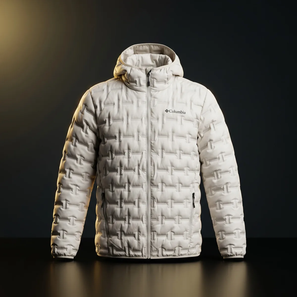 Jaqueta Columbia Delta Ridge Down Masculina Bege
