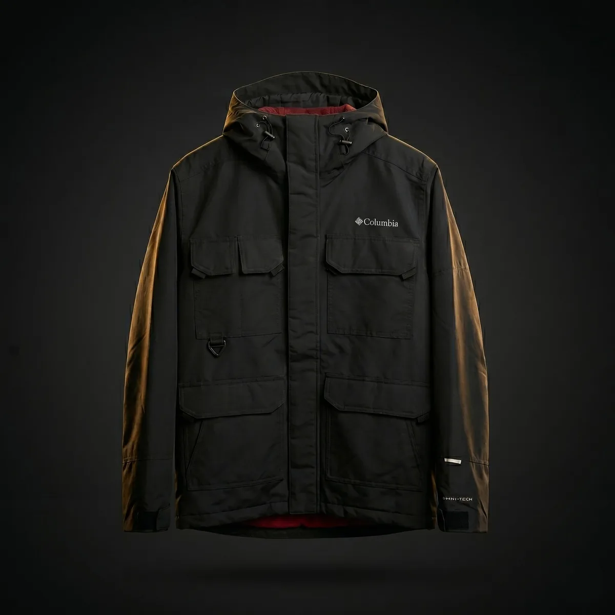 Jaqueta Columbia Landroamer Lined Masculina Preta
