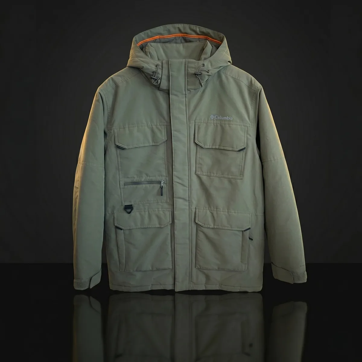 Parka Columbia Landroamer Masculina Bege