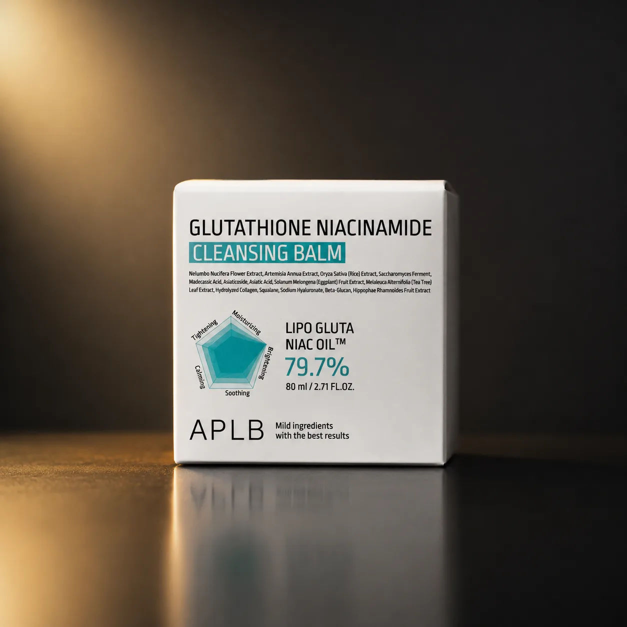 APLB Glutathione Niacinamide Cleansing Balm