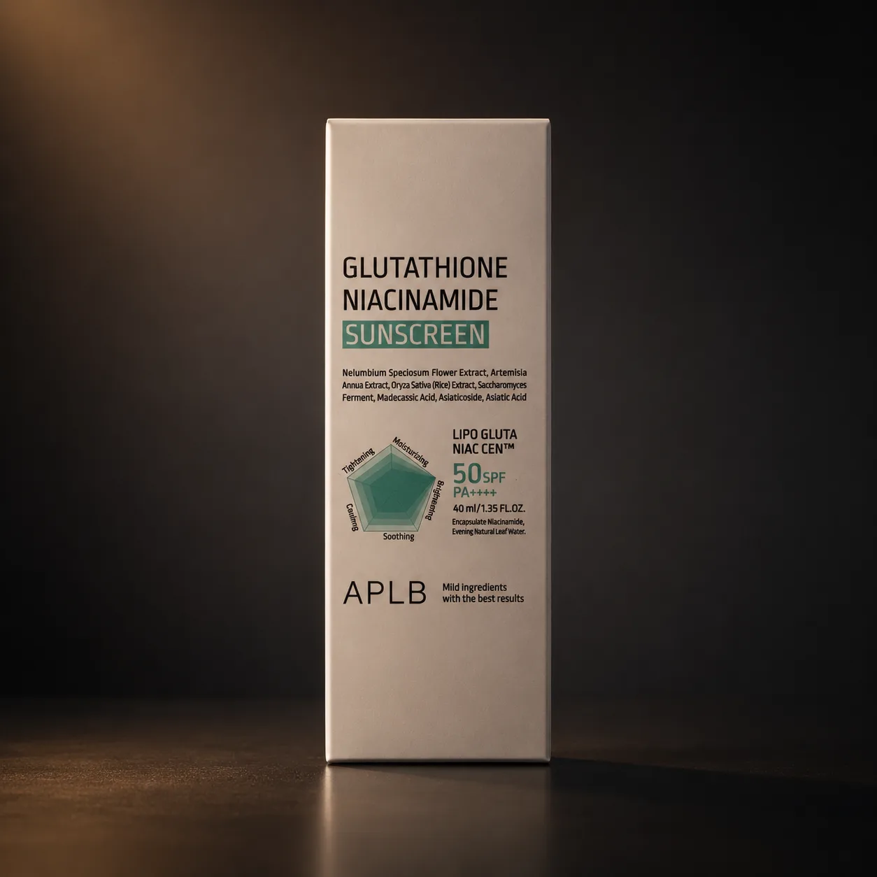 APLB Glutathione Niacinamide Sunscreen