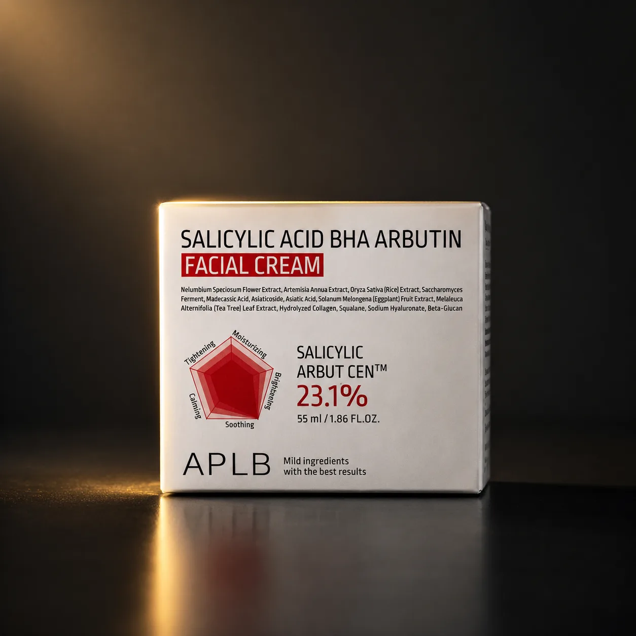 APLB Salicylic Acid BHA Arbutin Facial Cream