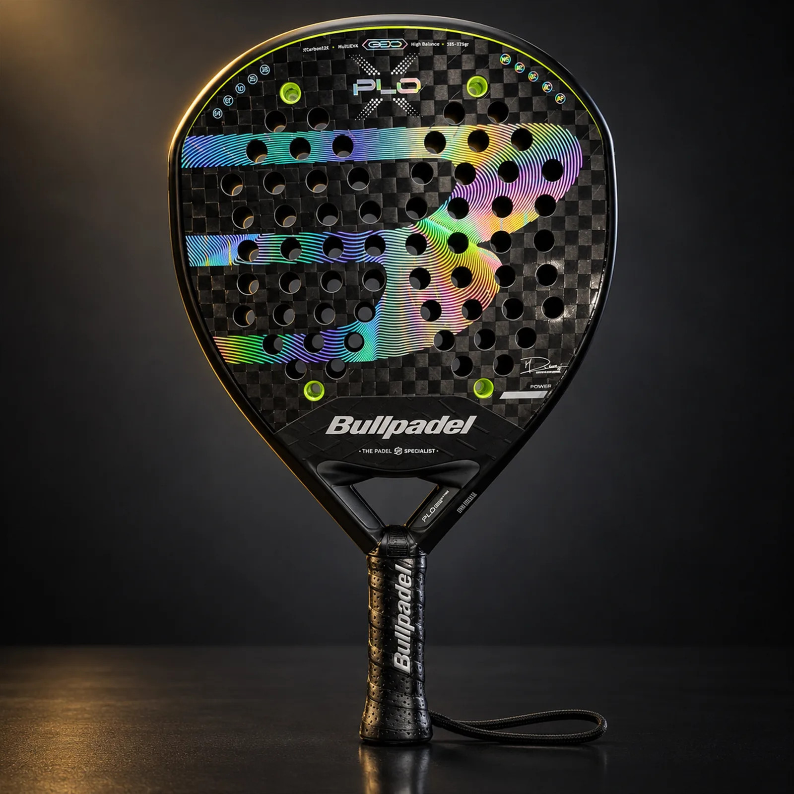 Raquete de Padel Bullpadel XPLO 26 XTCarbon 12K MultiEVA