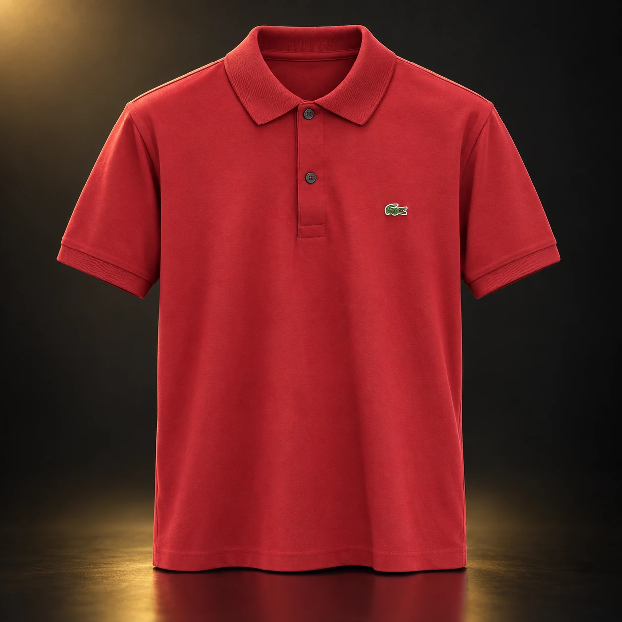 Polo Lacoste bordô