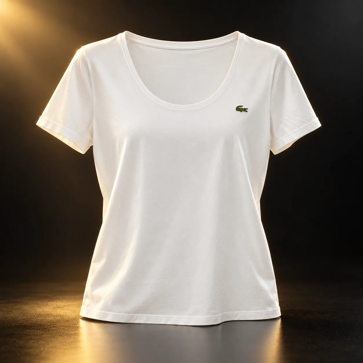 Camiseta Lacoste feminina branca