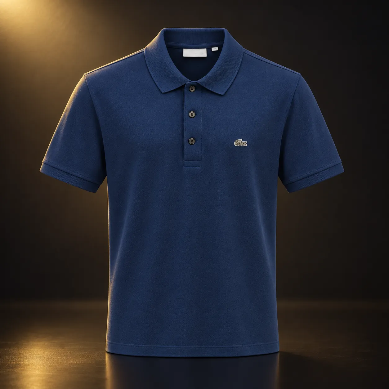 Polo Lacoste azul-marinho