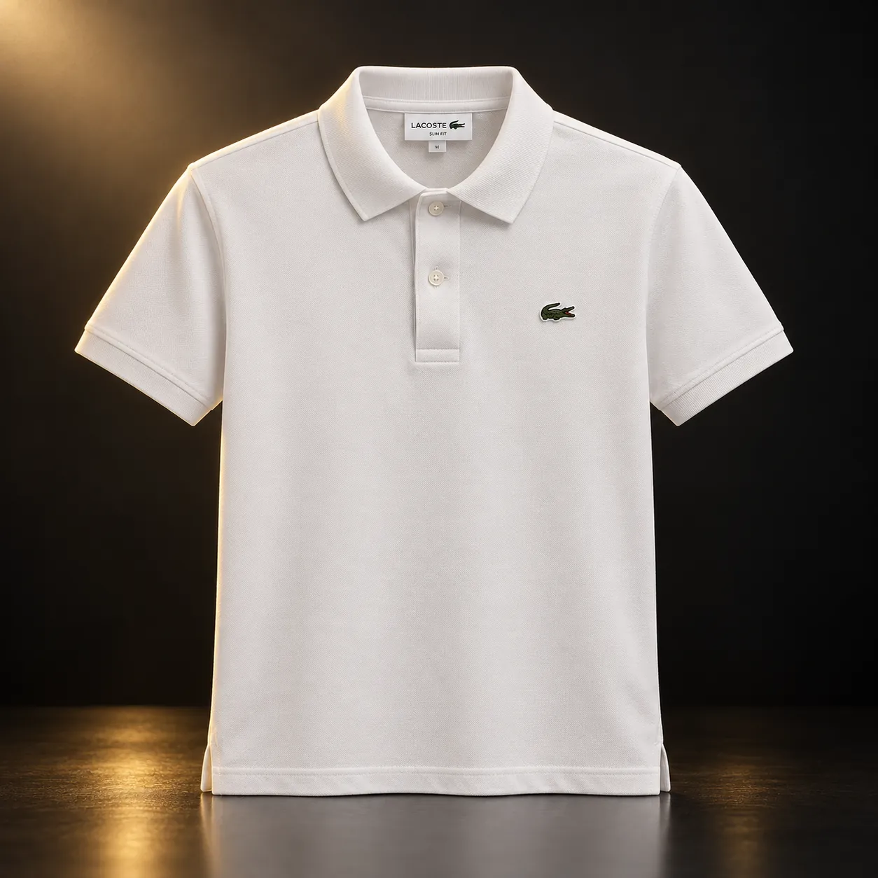 Polo Lacoste branca