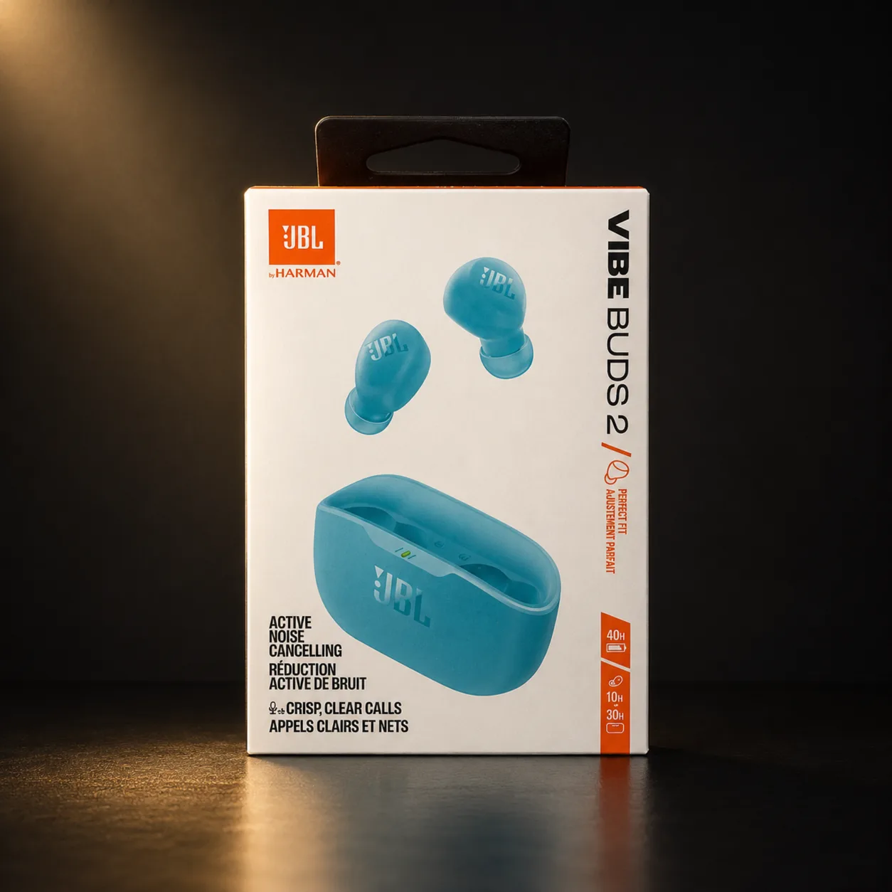 JBL Vibe Buds 2 Fone de Ouvido Bluetooth Azul