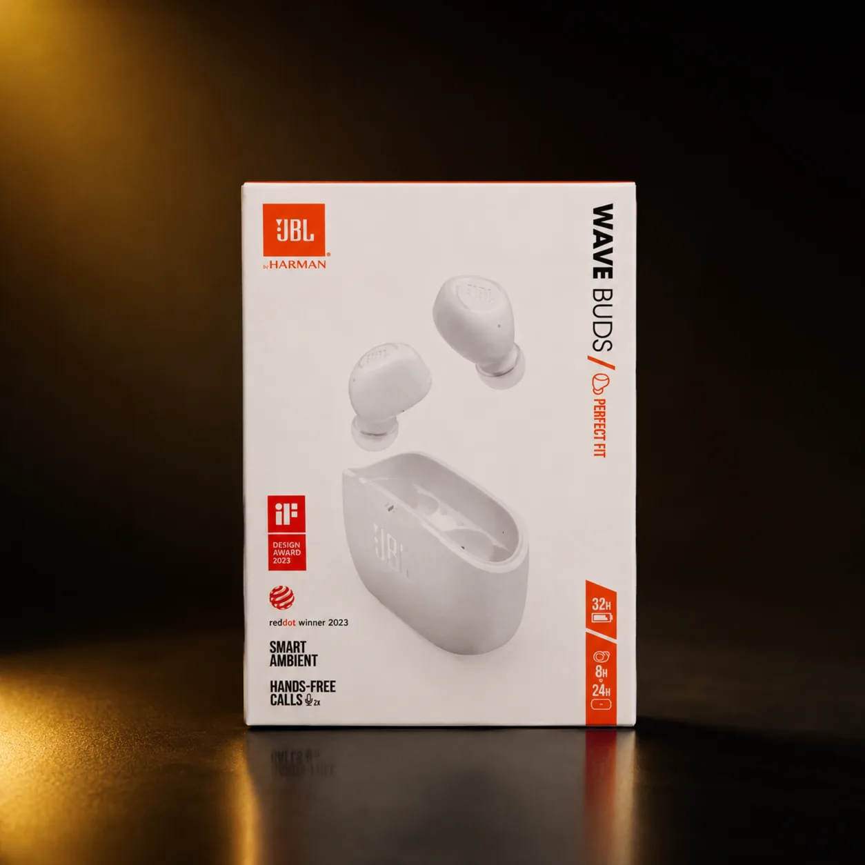JBL Wave Buds Fone de Ouvido Bluetooth Branco