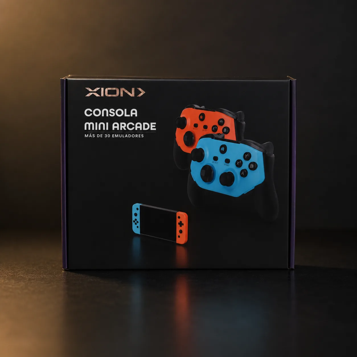 Xion Console de Jogos Clássicos com 2 Controles