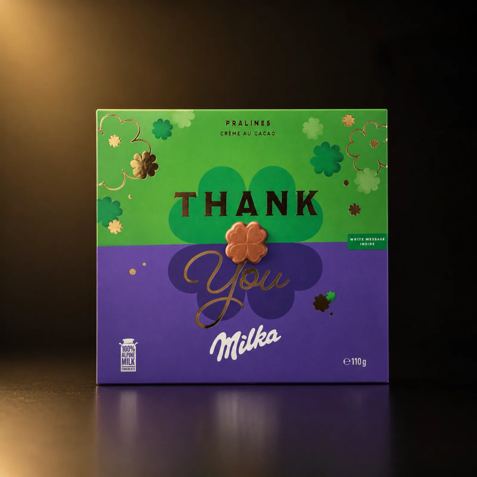 Bombons Milka Pralinés Thank You Crème au Cacao