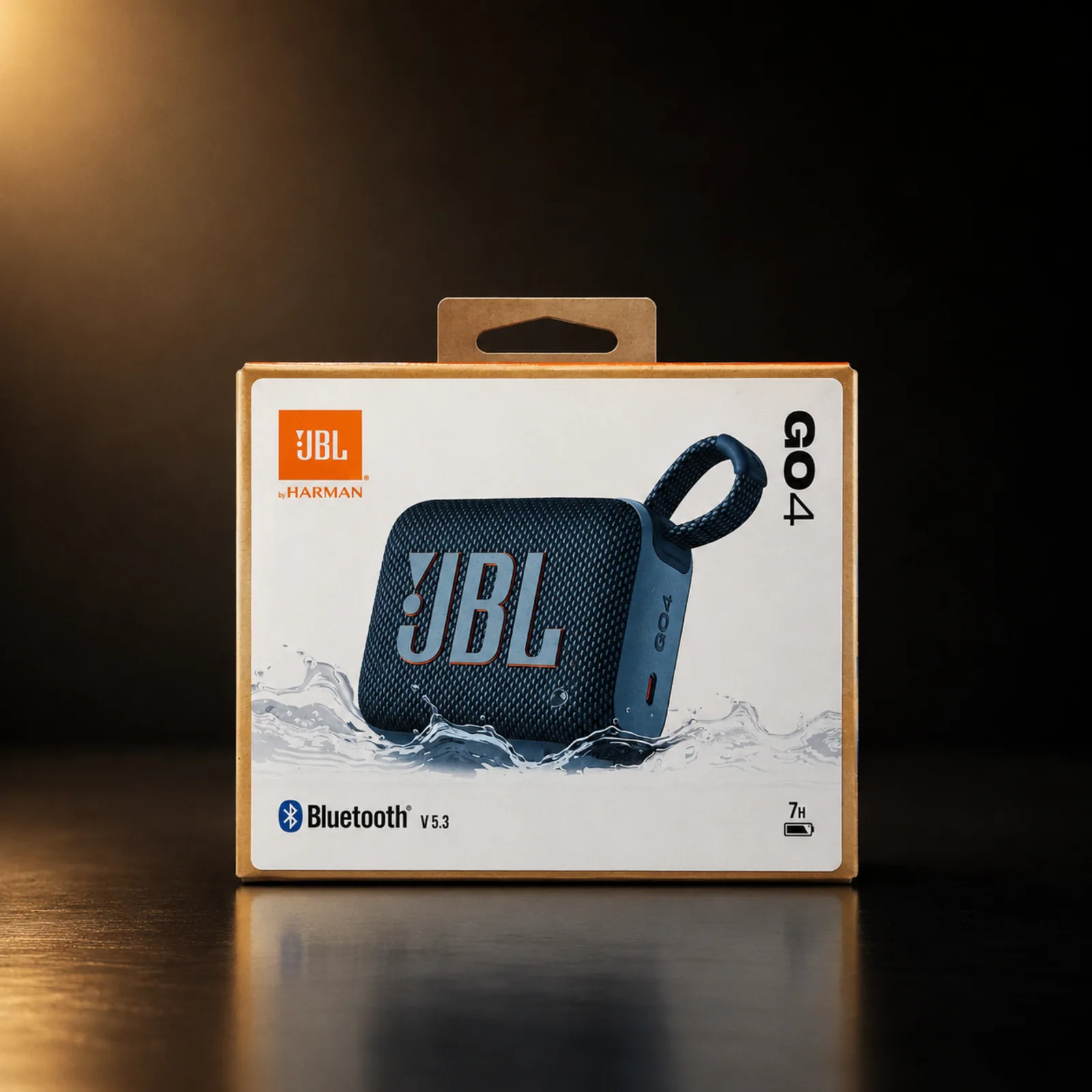 Caixa de Som JBL Go 4 Bluetooth Portátil Azul