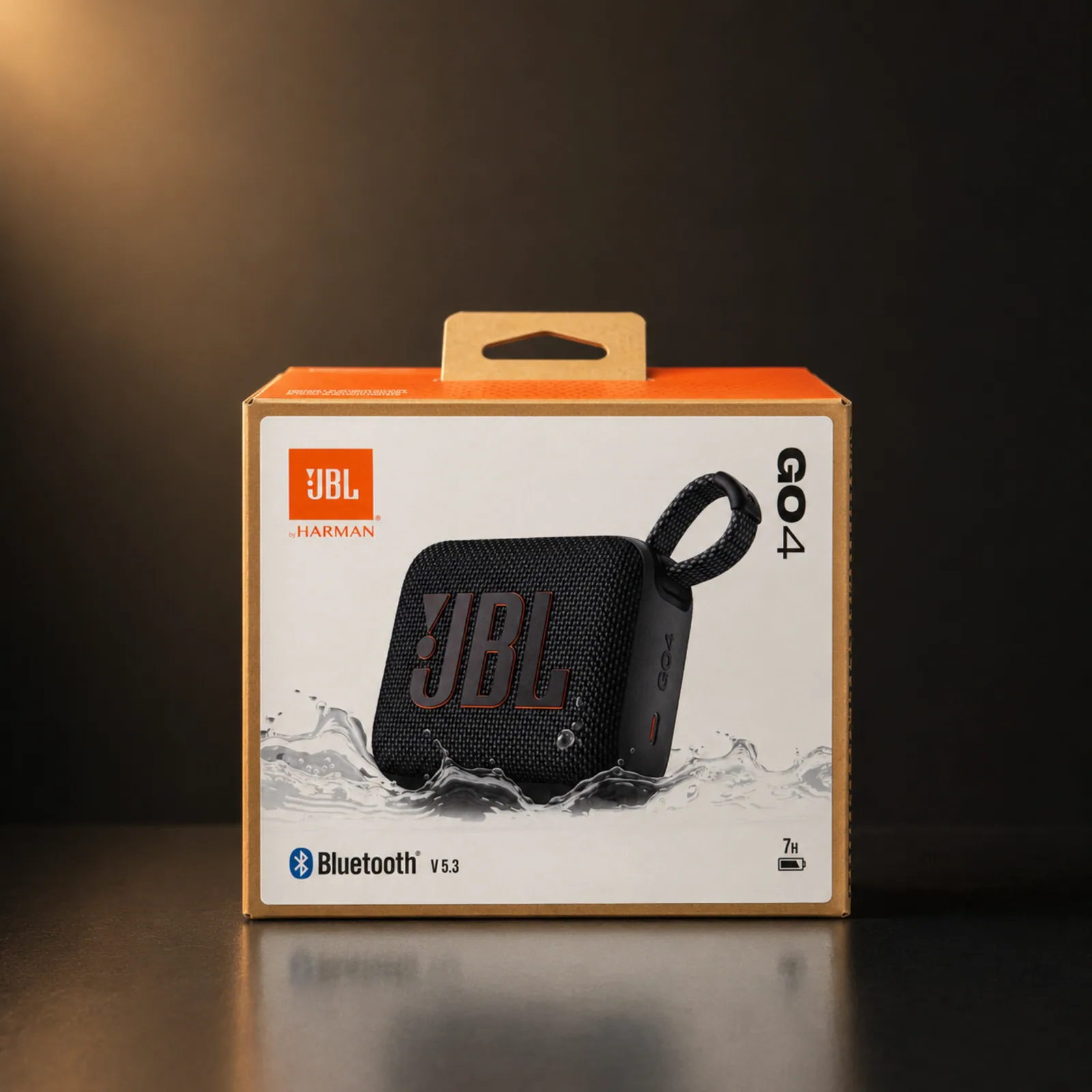 Caixa de Som JBL Go 4 Bluetooth Portátil Preta