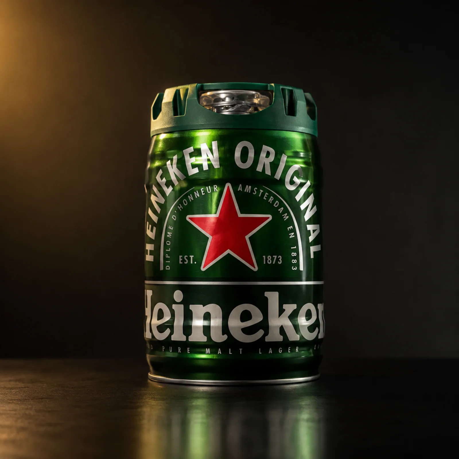 Cerveja Heineken Original Lager Barril 5 Litros (DraughtKeg)