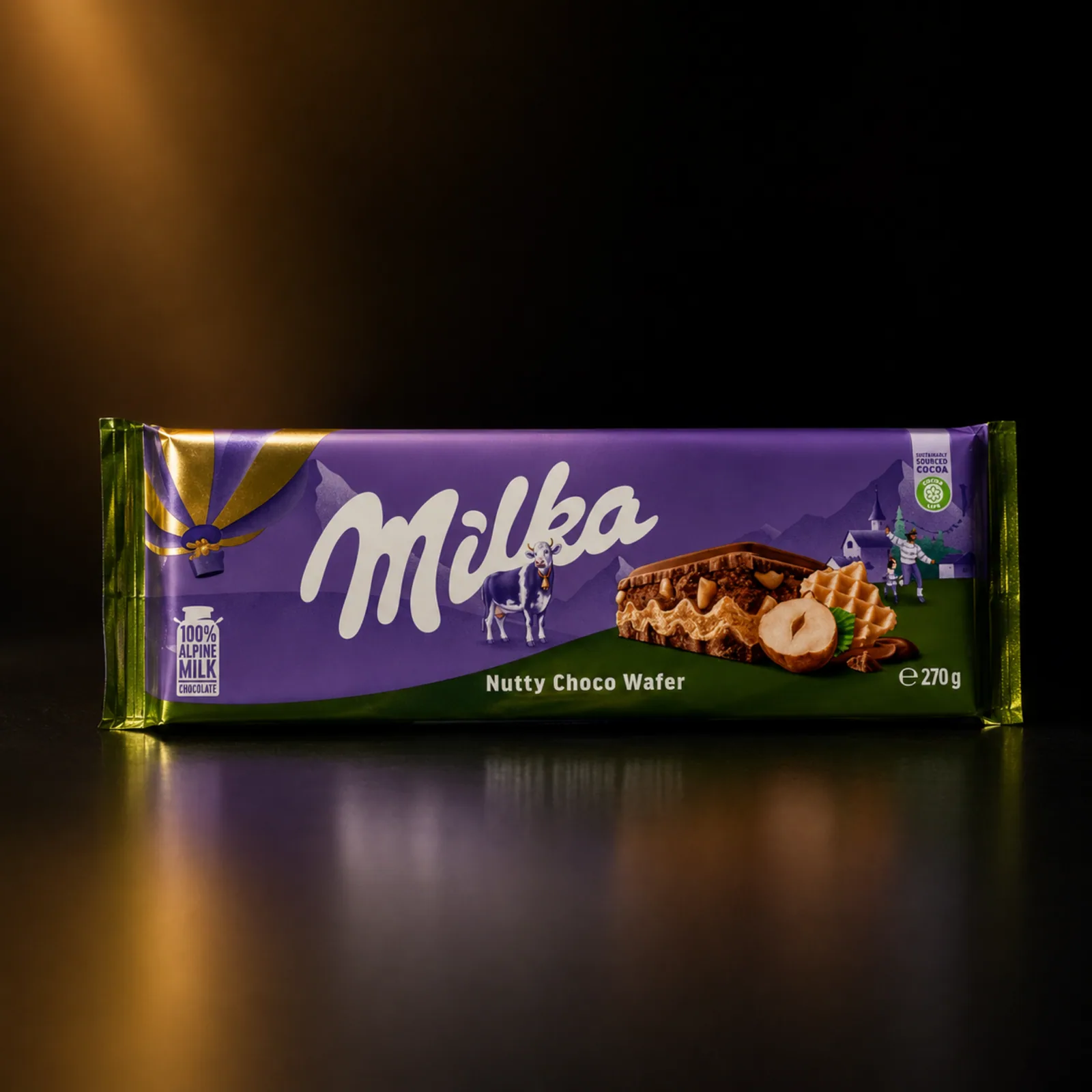 Chocolate Milka Nutty Choco Wafer
