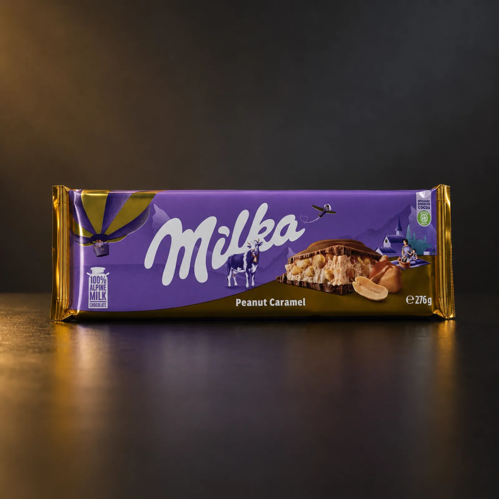 Chocolate Milka Peanut Caramel