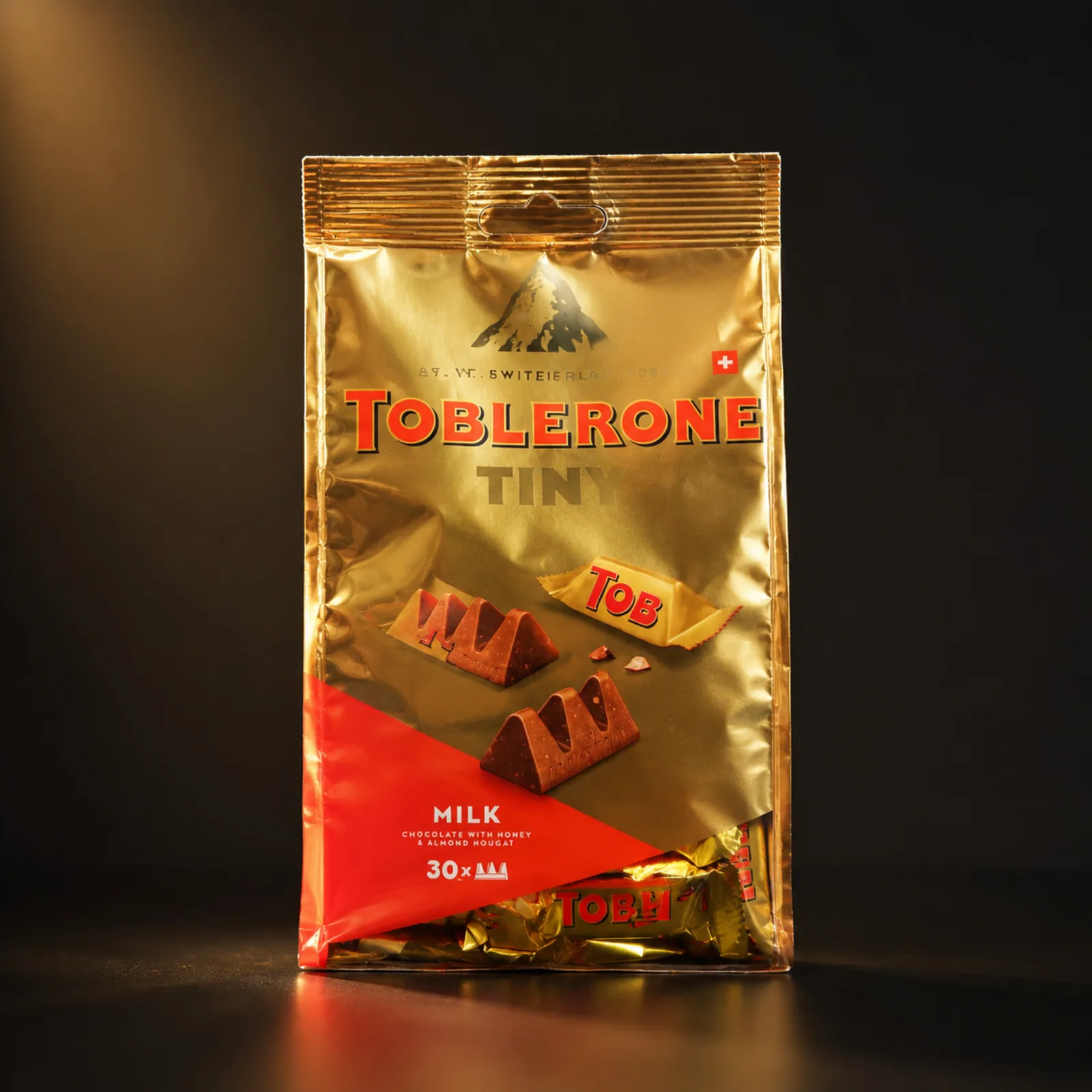Chocolate Toblerone Tiny Milk