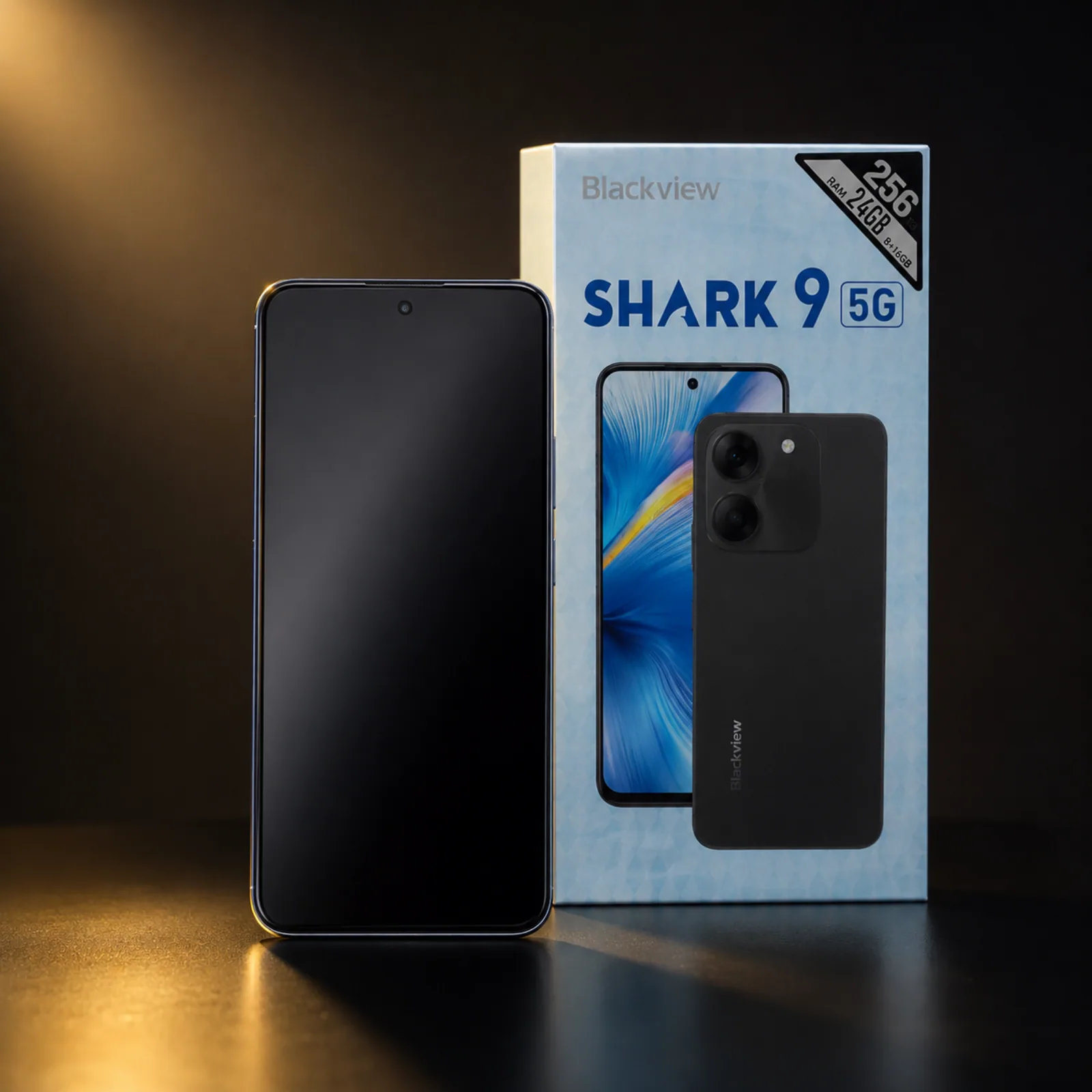Smartphone Blackview Shark 9 5G 24GB (8+16) / 256GB Preto