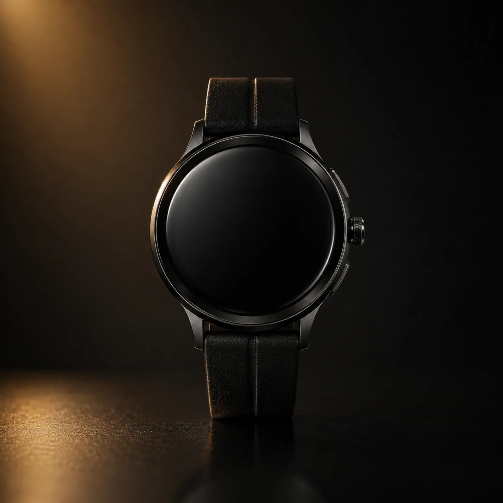 Smartwatch Logio Watch 2 Pro Preto (Pulseira de Couro)