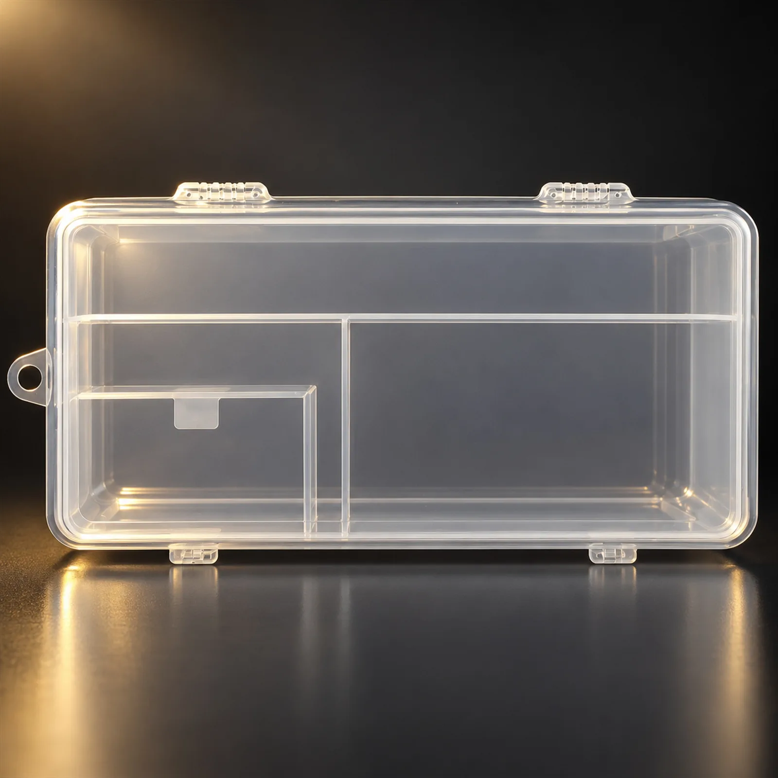 Caixa Plástica Organizadora Challenger 1 Bandeja 30x14,5x7,5 cm HS-311