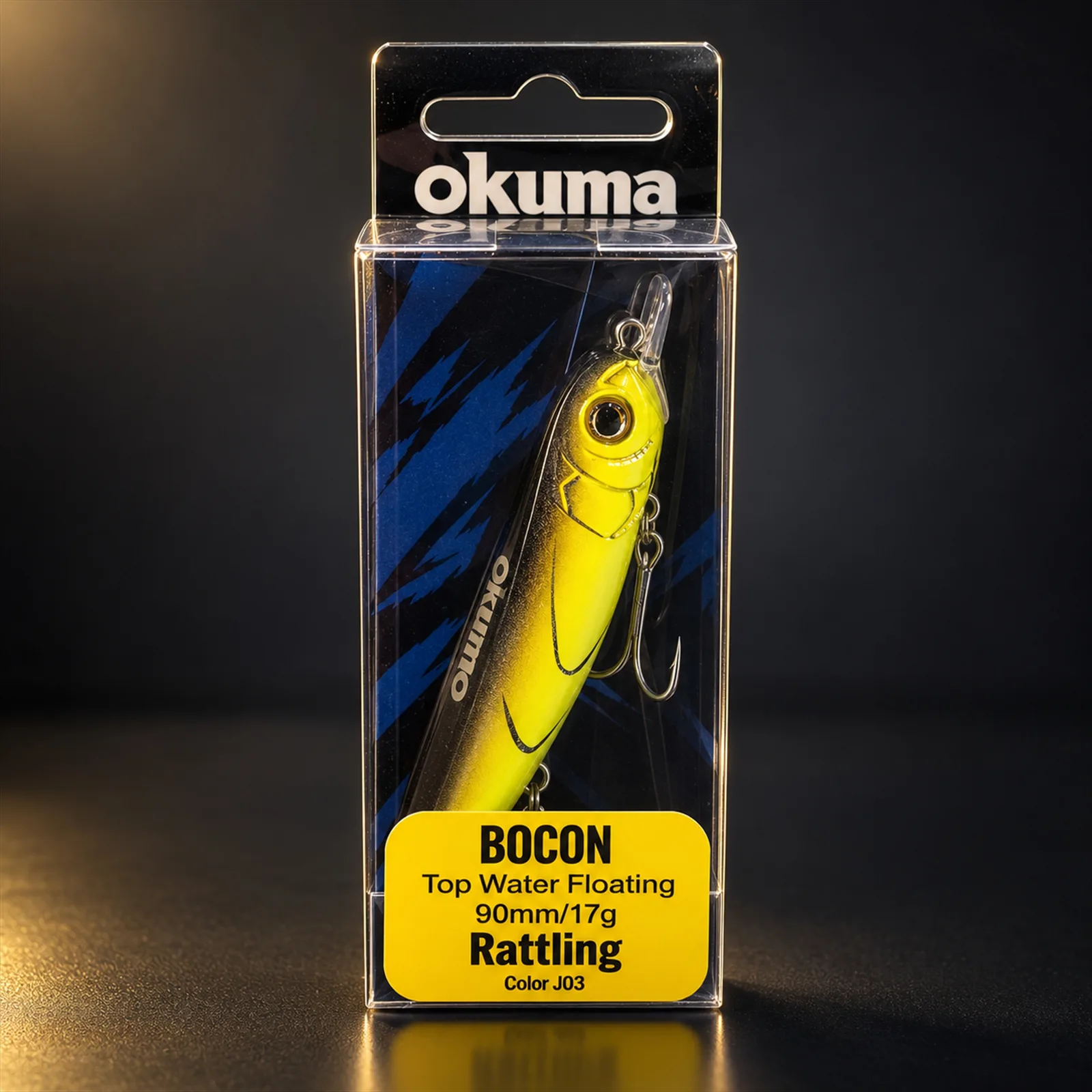 Isca Okuma Bocon 9 cm 17 g J03