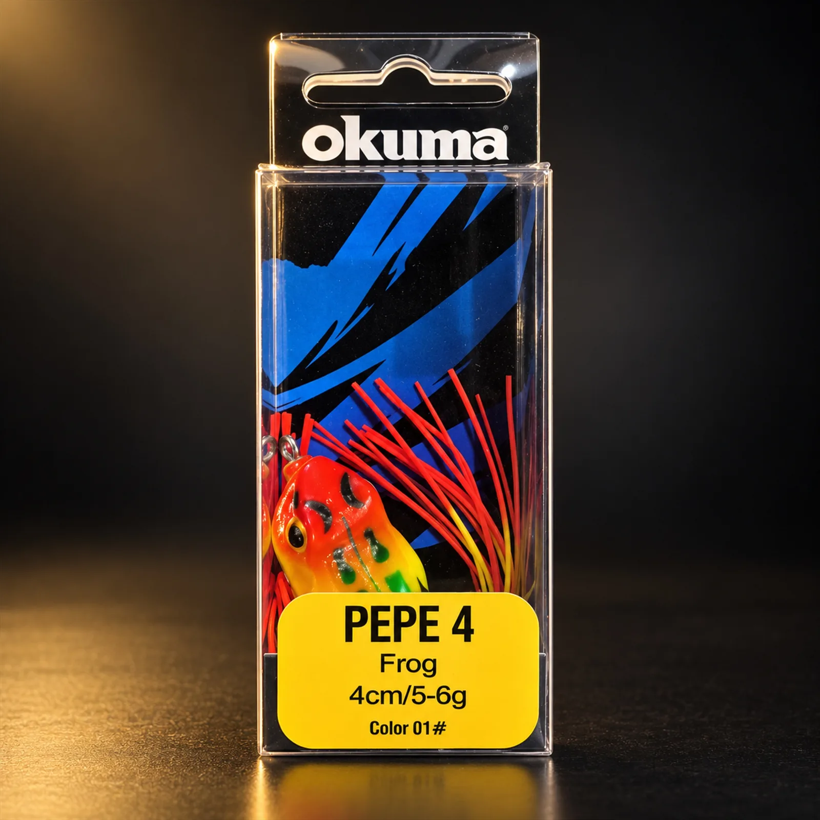 Isca Rã Okuma Pepe 4 4 cm 6 g Cor 01