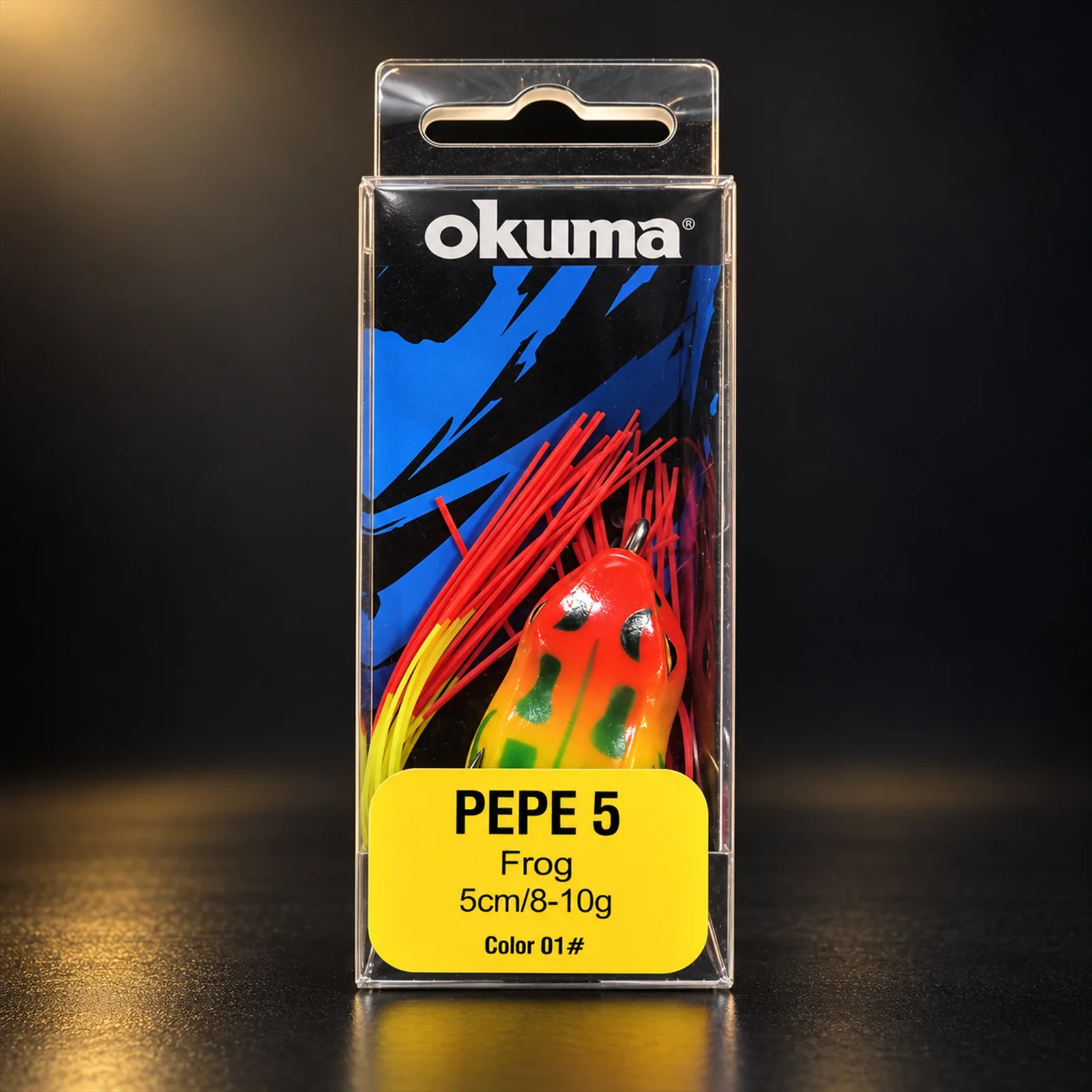 Isca Rã Okuma Pepe 5 5 cm 10 g Cor 01