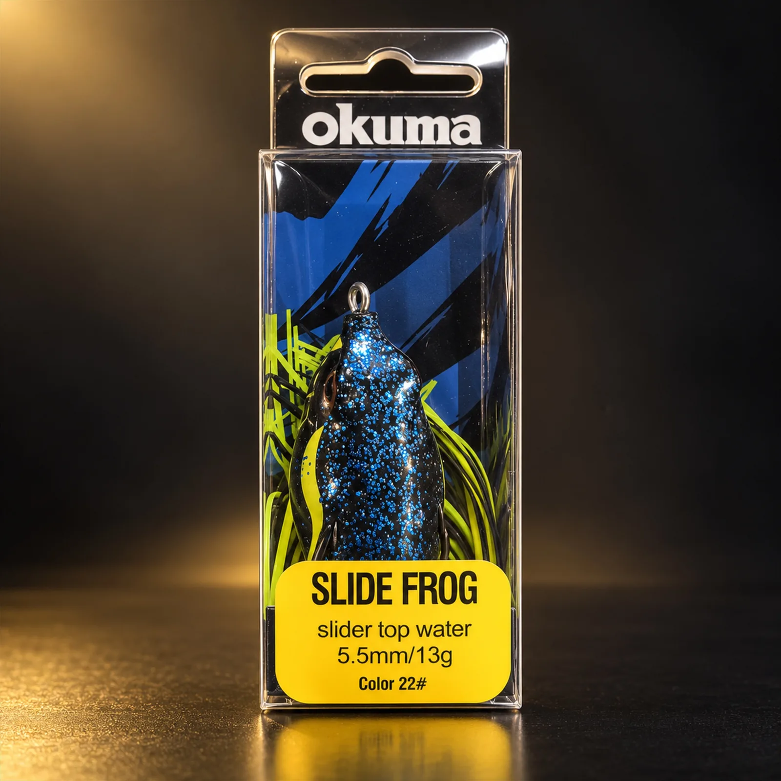Isca Rã Okuma Slide 5,5 cm 13 g Cor 22