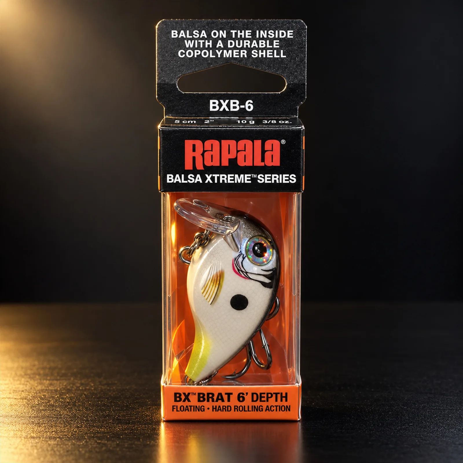 Isca Rapala BX Brat 5 cm 10 g HDG BXB06