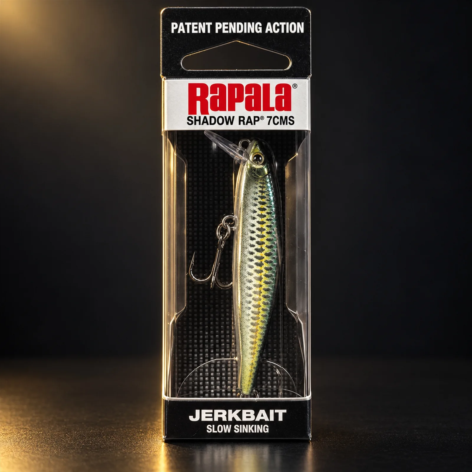 Isca Rapala Shadow Rap 7 cm BLK