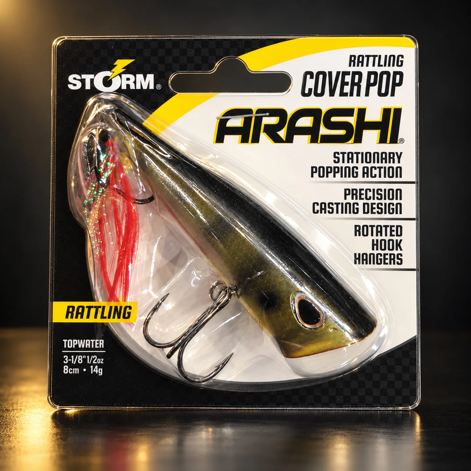 Isca Rapala Storm Arashi Cover Pop 8 cm 691 ACP08